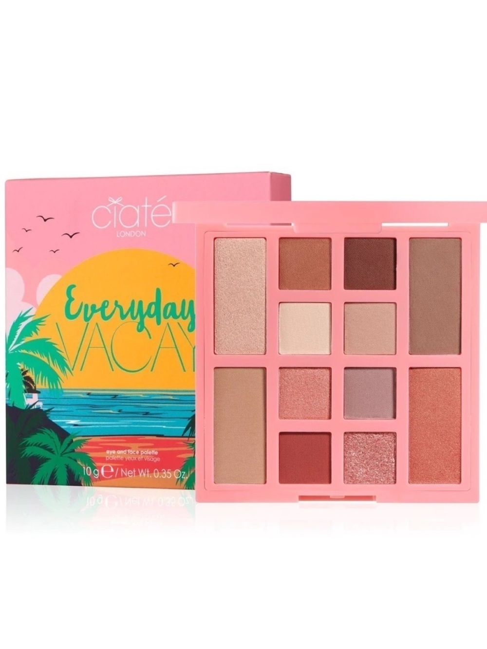 Ciate Eye Face Makeup Palette Everyday Vacay Multifunctional NEW